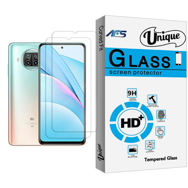 محافظ صفحه نمایش ای اف اس مدل Unique Glass MIX002 مناسب برای گوشی موبایل شیائومی Mi 10T Lite 5G بسته دو عددی