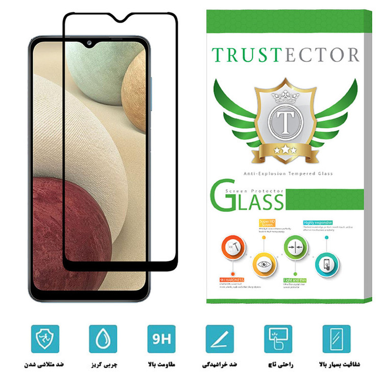 محافظ صفحه نمایش سرامیکی تراستکتور مدل CRM مناسب برای گوشی موبایل سامسونگ Galaxy A02