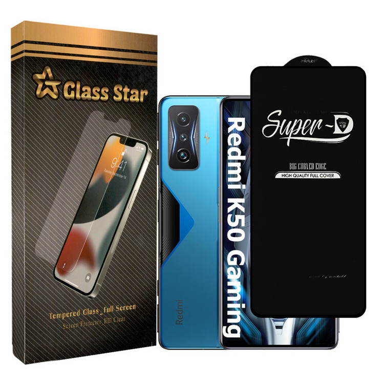 محافظ صفحه نمایش گلس استار مدل SUPER-D مناسب برای گوشی موبایل شیائومی Redmi K50 Gaming