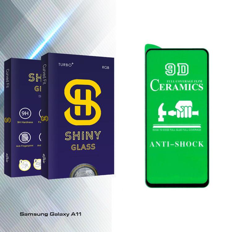 محافظ صفحه نمایش سرامیکی آتوچبو مدل Shiny Glass مناسب برای گوشی موبایل سامسونگ Galaxy A11