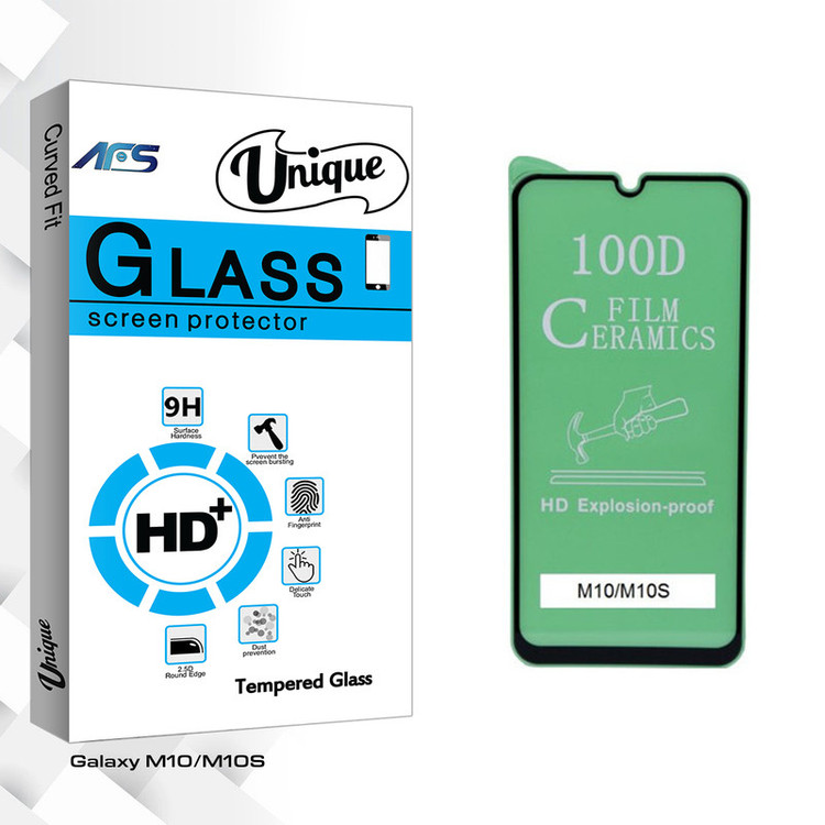 محافظ صفحه نمایش ای اف اس مدل Unique Glass مناسب برای گوشی موبایل سامسونگ Galaxy M10/M10S