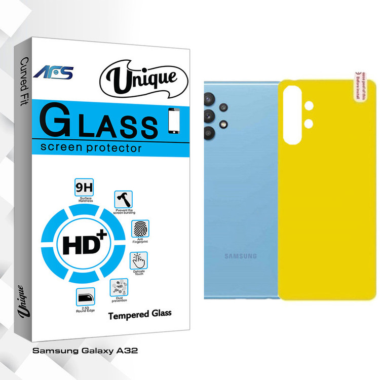 محافظ پشت گوشی نانو ای اف اس مدل Unique Glass مناسب برای گوشی موبایل سامسونگ Galaxy A32