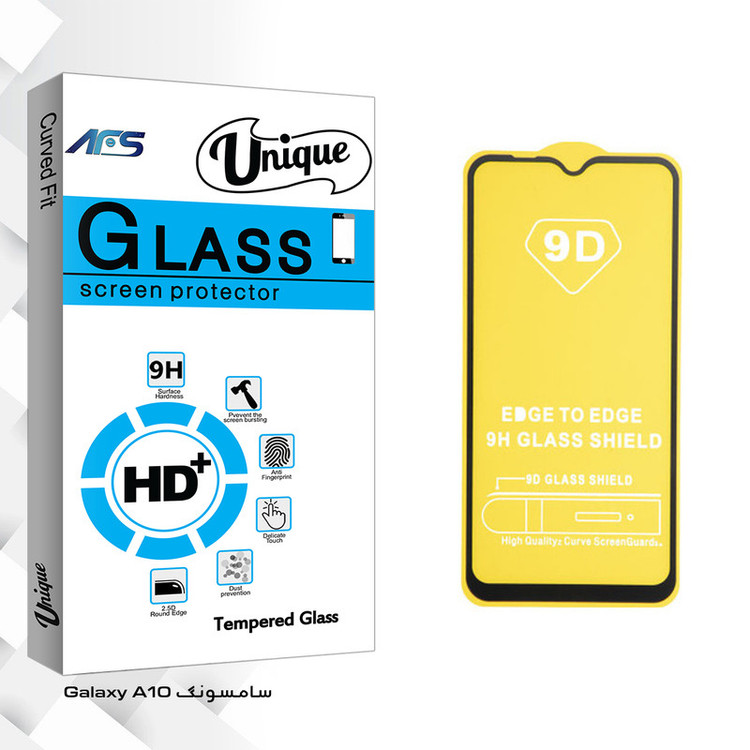 محافظ صفحه نمایش ای اف اس مدل Unique Glass مناسب برای گوشی موبایل سامسونگ Galaxy A10