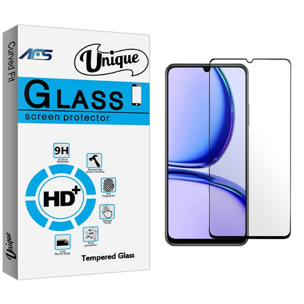 محافظ صفحه نمایش شیشه ای ای اف اس مدل Unique مناسب برای گوشی موبایل ریلمی C53