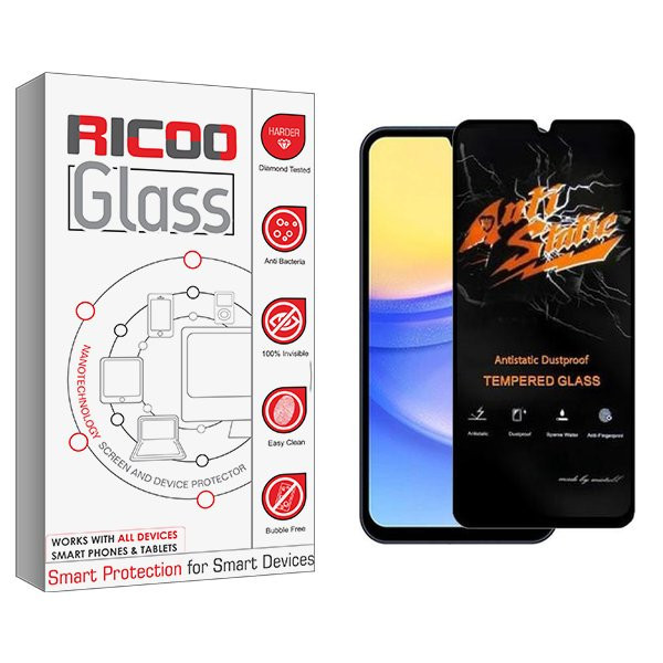 محافظ صفحه نمایش ریکو مدل RiC2newpkg Antistatic مناسب برای گوشی موبایل سامسونگ Galaxy A16