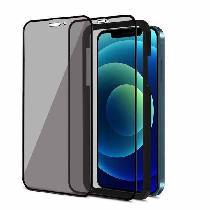 محافظ صفحه نمایش حریم شخصی جانبو مدل PSP مناسب برای گوشی موبایل اپل iPhone 13 pro