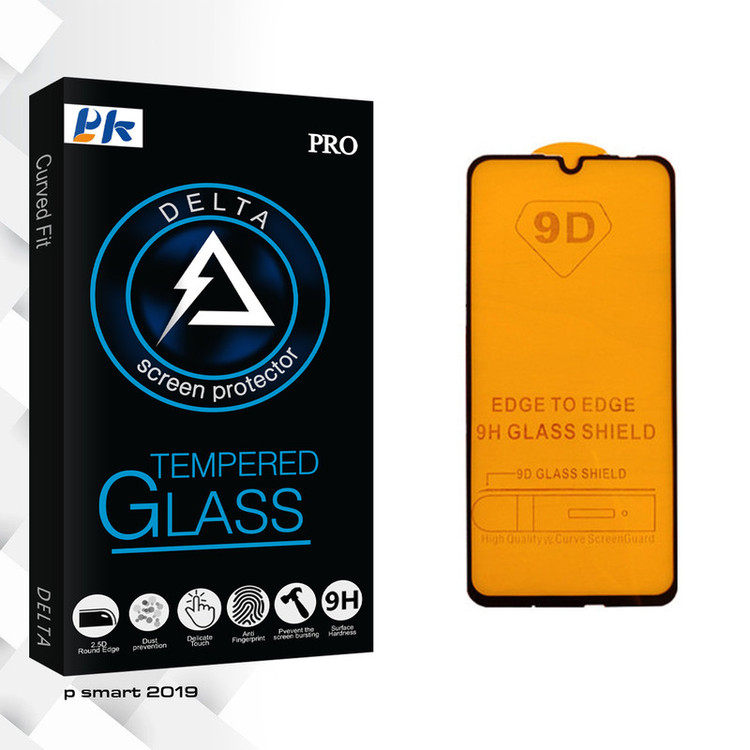 محافظ صفحه نمایش پی کی مدل Delta Glass مناسب برای گوشی موبایل هوآوی p smart 2019