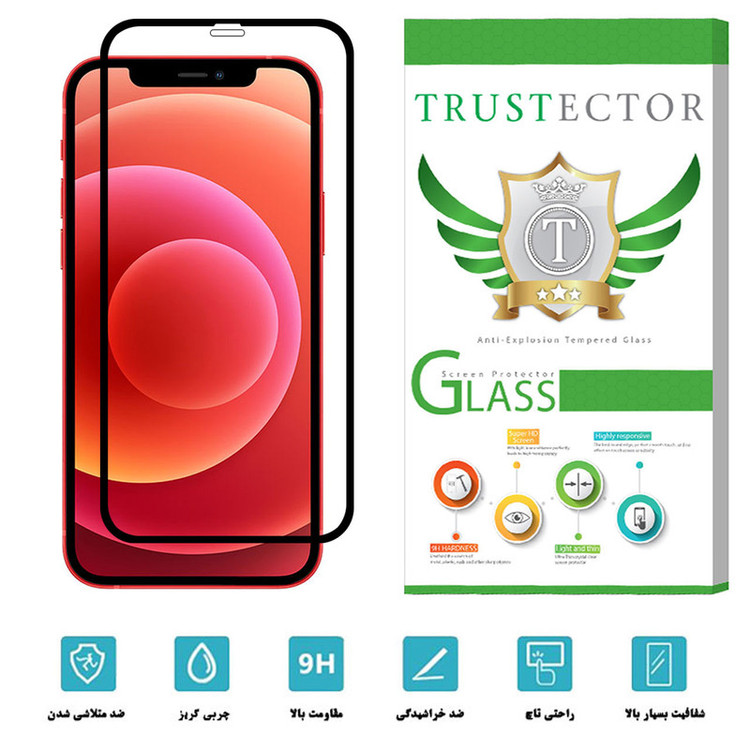 محافظ صفحه نمایش سرامیکی تراستکتور مدل CMC-T مناسب برای گوشی موبایل اپل iPhone 12