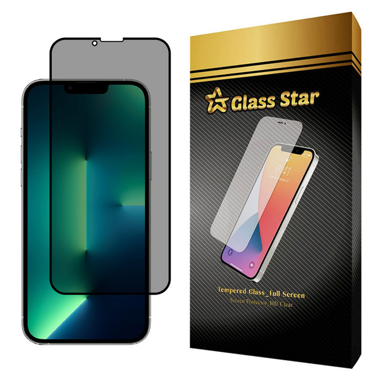 محافظ صفحه نمایش حریم شخصی گلس استار مدل PRF مناسب برای گوشی موبایل اپل iPhone 13 mini