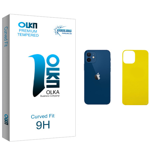 محافظ پشت گوشی کولینگ مدل Olka glass مناسب برای گوشی موبایل اپل iPhone 12