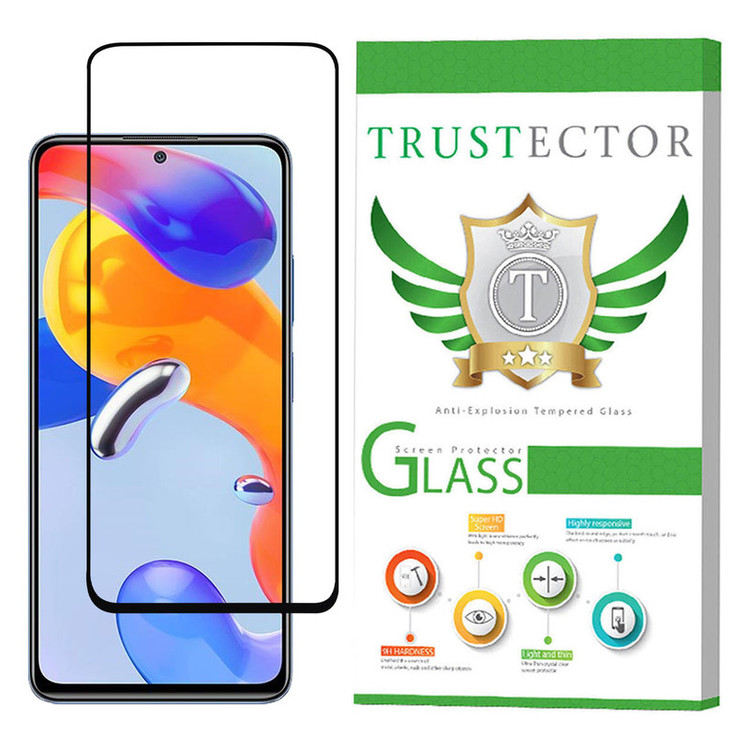 محافظ صفحه نمایش سرامیکی تراستکتور مدل CRT-Glass مناسب برای گوشی موبایل شیائومی Redmi Note 11 Pro 5G