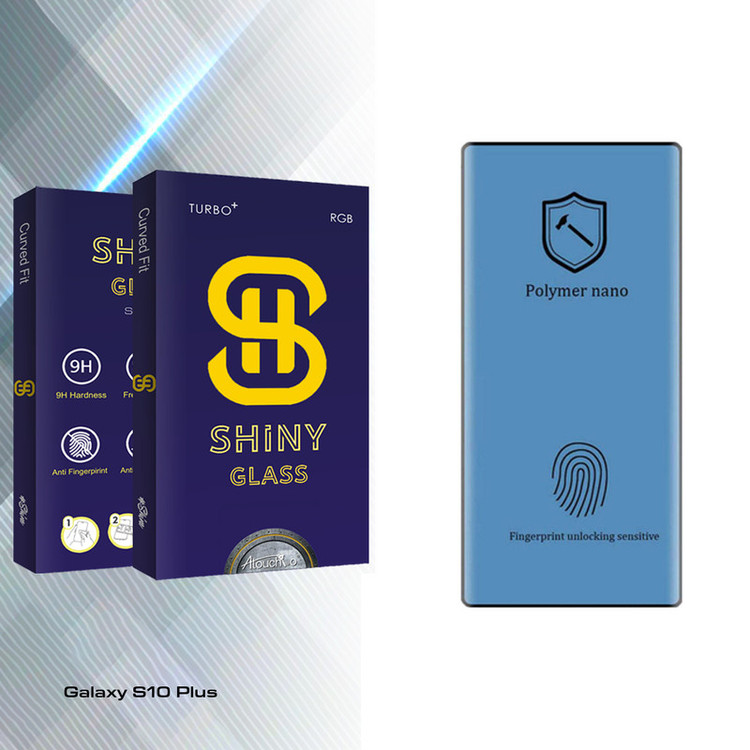 محافظ صفحه نمایش آتوچبو مدل Shiny Pro Nano Polymer مناسب برای گوشی موبایل سامسونگ Galaxy S10 Plus