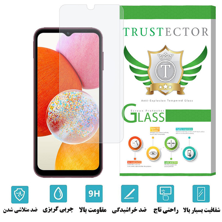 محافظ صفحه نمایش تراستکتور مدل SIMPLT مناسب برای گوشی موبایل سامسونگ Galaxy A14 4G / 5G