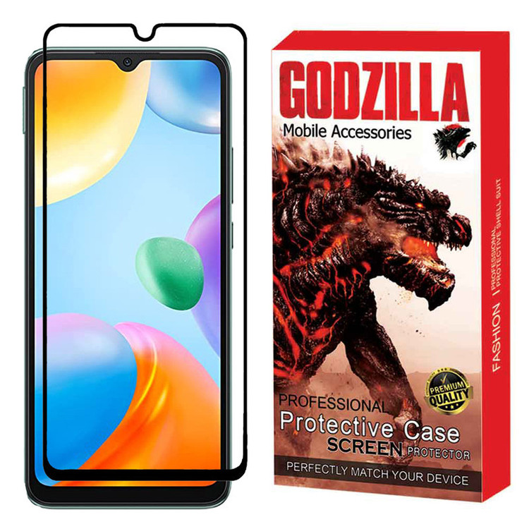 محافظ صفحه نمایش گودزیلا مدل G-Full مناسب برای گوشی موبایل شیائومی Redmi 10C