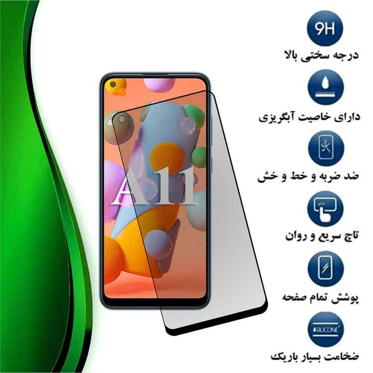 محافظ صفحه نمایش حریم شخصی تراستکتور مدل PFTA مناسب برای گوشی موبایل سامسونگ Galaxy A11