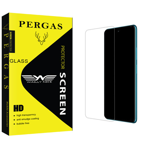 محافظ صفحه نمایش شیشه ای وایلی نایس مدل Pergas Glass MIX مناسب برای گوشی موبایل شیائومی Poco X3 \ X3 Pro \ X3 GT \ X3 NFC \ X3 5G \ F3 5G \ F3
