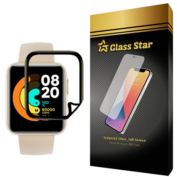 محافظ صفحه نمایش گلس استار مدل XN3D مناسب برای ساعت هوشمند شیائومی Mi Watch Lite