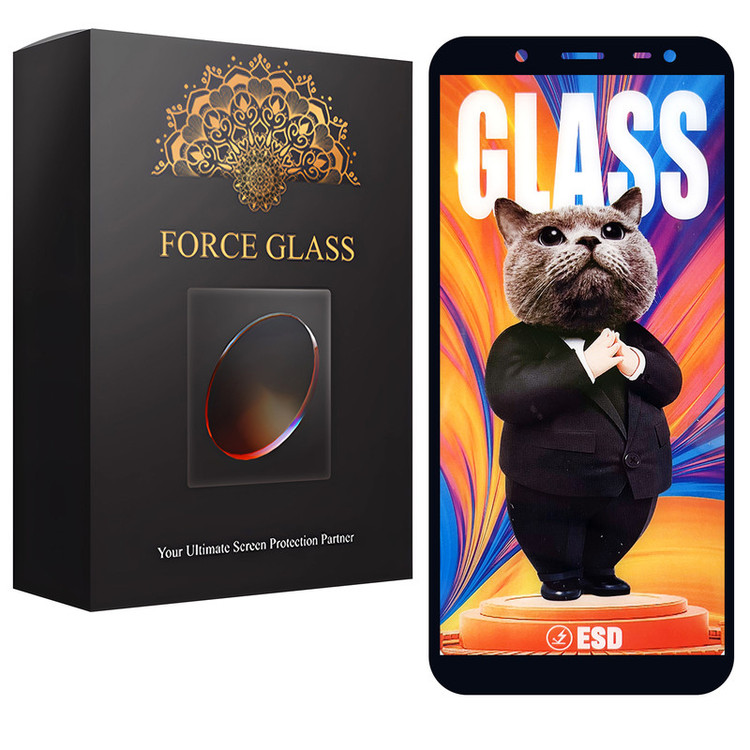 محافظ صفحه نمایش فورس گلس مدل SUPERCAT مناسب برای گوشی موبایل سامسونگ Galaxy J6