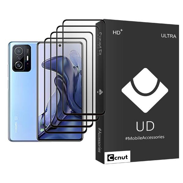 محافظ صفحه نمایش کوکونات مدل UDB Ultra MIX004 مناسب برای گوشی موبایل شیائومی 11T بسته چهار عددی