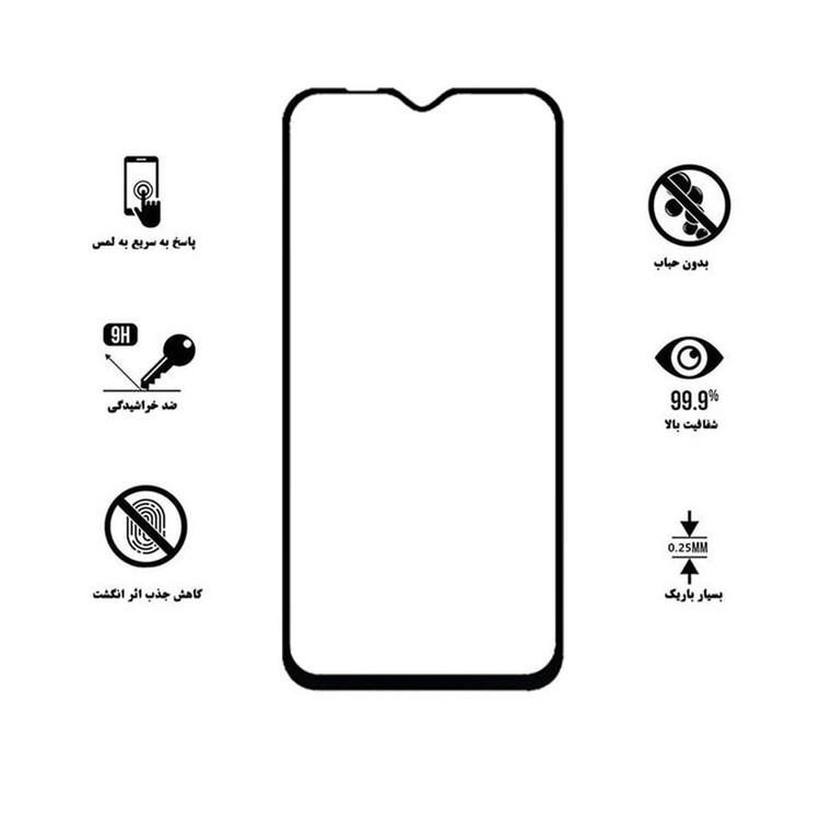 محافظ صفحه نمایش سرامیکی تراستکتور مدل CMC-T مناسب برای گوشی موبایل شیائومی Redmi 7