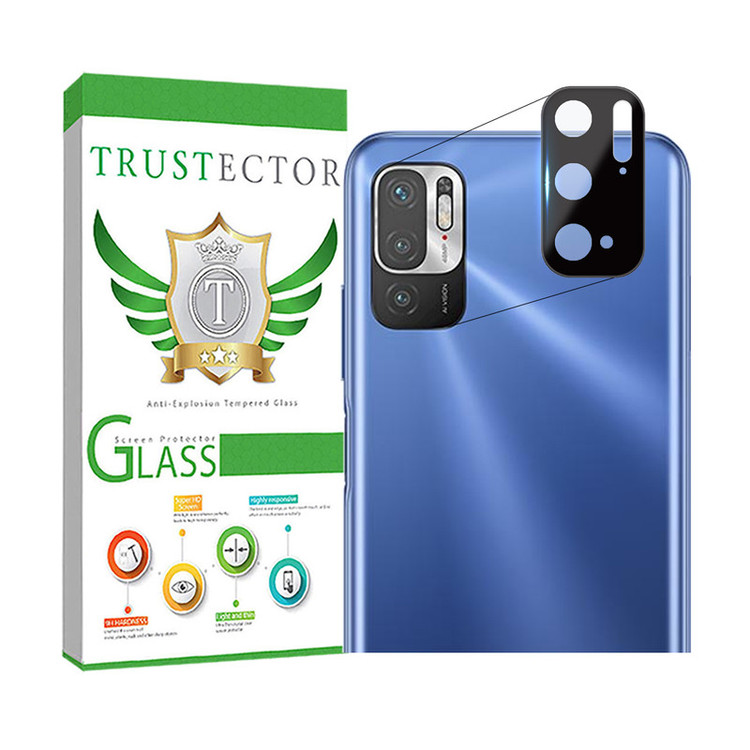 محافظ لنز دوربین تراستکتور مدل LENSFT مناسب برای گوشی موبایل شیائومی Poco M3 Pro 4G / Poco M3 Pro 5G / Redmi Note 10 5G / Redmi Note 10T 5G