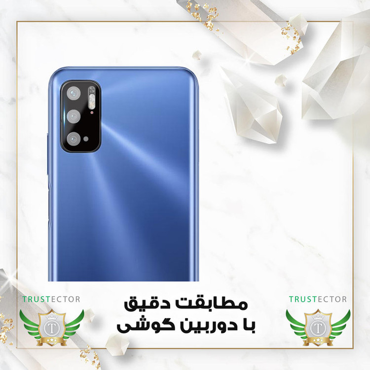 محافظ لنز دوربین تراستکتور مدل LENSFT مناسب برای گوشی موبایل شیائومی Poco M3 Pro 4G / Poco M3 Pro 5G / Redmi Note 10 5G / Redmi Note 10T 5G