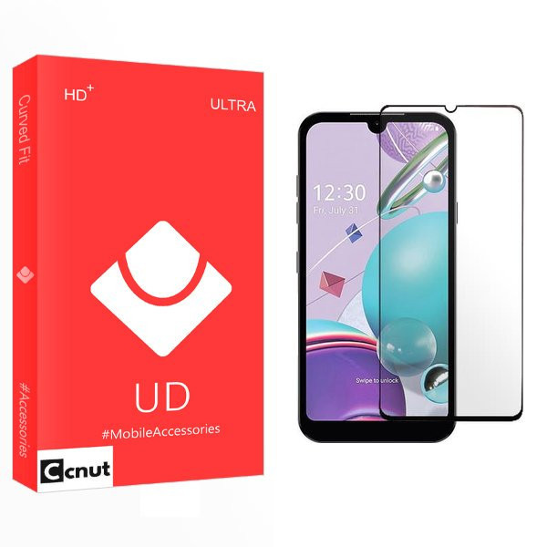 محافظ صفحه نمایش شیشه ای کوکونات مدل UD مناسب برای گوشی موبایل ال جی K31