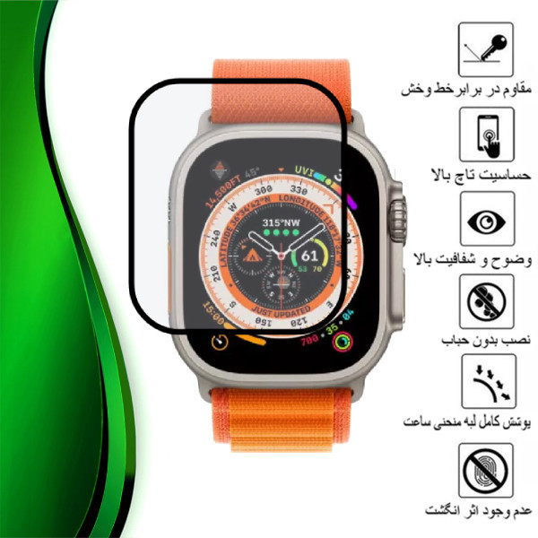 محافظ صفحه نمایش نانو تراستکتور مدل PMMAWT مناسب برای ساعت هوشمند T800 Ultra
