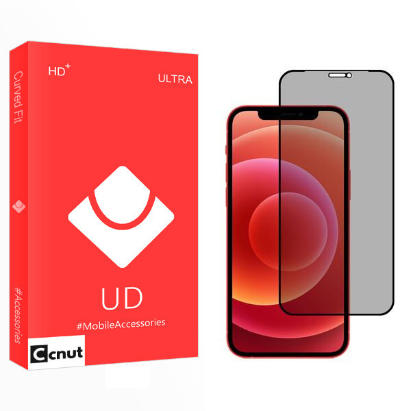 محافظ صفحه نمایش حریم شخصی کوکونات مدل UD مناسب برای گوشی موبایل تی سی ال iPhone 12 Pro Max