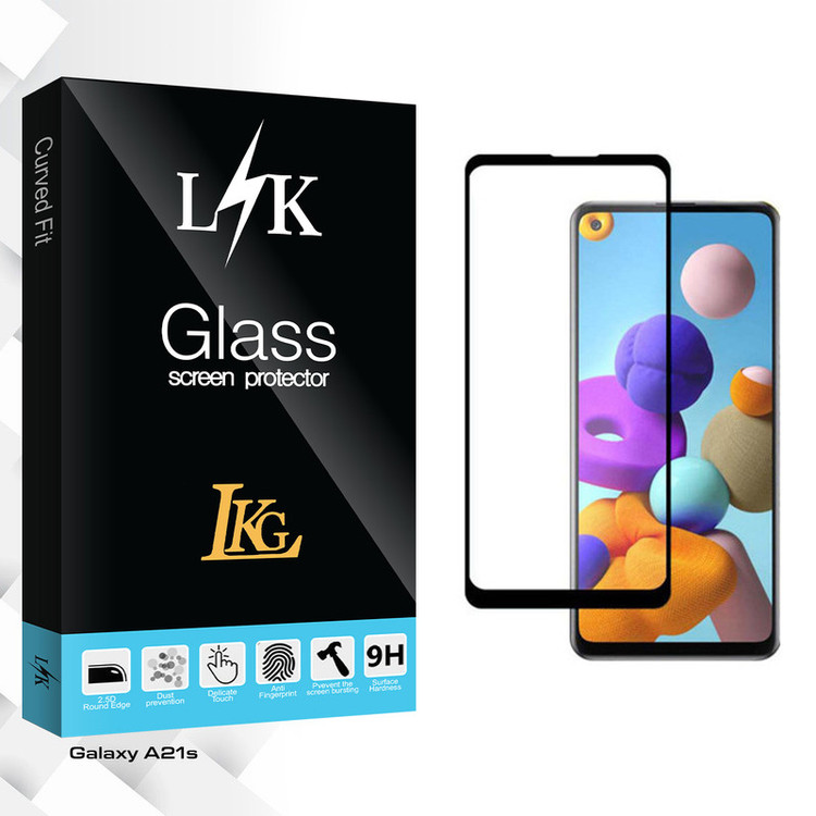 محافظ صفحه نمایش ال کا جی مدل LK Glass مناسب برای گوشی موبایل سامسونگ Galaxy A21s