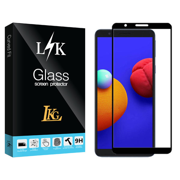 محافظ صفحه نمایش سرامیکی مات ال کا جی مدل LK Glass مناسب برای گوشی موبایل سامسونگ Galaxy m01 core
