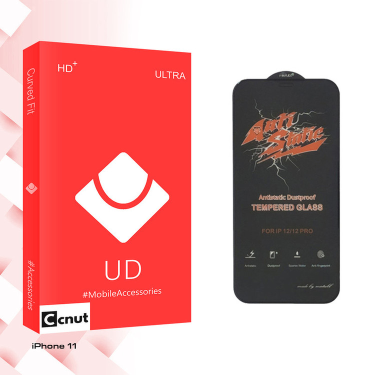 محافظ صفحه نمایش کوکونات مدل UD Ultra ANTI-STATIC مناسب برای گوشی موبایل اپل iPhone 11