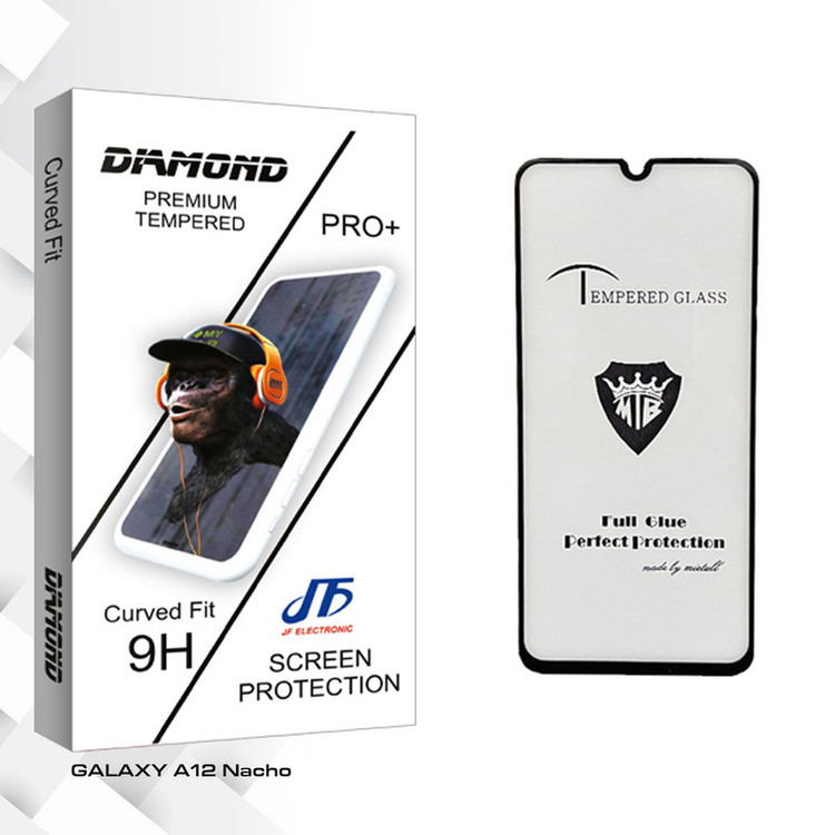 محافظ صفحه نمایش شیشه ای جی اف مدل Diamond Glass MTB مناسب برای گوشی موبایل سامسونگ GALAXY A12 Nacho