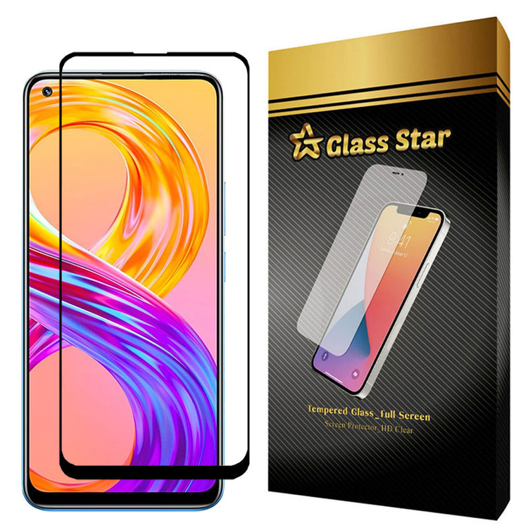 محافظ صفحه نمایش گلس استار مدل FUL مناسب برای گوشی موبایل ریلمی 8 Pro