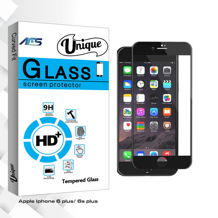 محافظ صفحه نمایش سرامیکی ای اف اس مدل Unique Glass مناسب برای گوشی موبایل اپل Iphone 6 / 6s plus