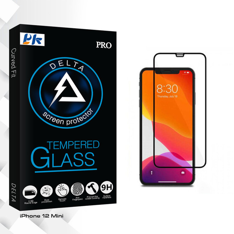 محافظ صفحه نمایش مات پی کی مدل Delta مناسب برای گوشی موبایل اپل iPhone 12 Mini