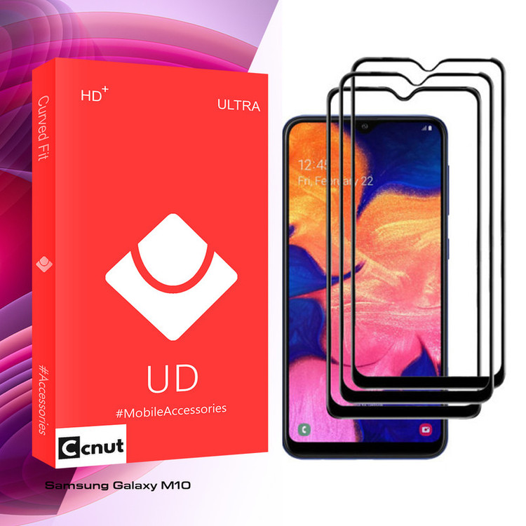 محافظ صفحه نمایش کوکونات مدل UD Glass مناسب برای گوشی موبایل سامسونگ Galaxy M10 بسته سه عددی