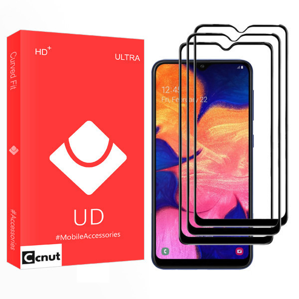 محافظ صفحه نمایش کوکونات مدل UD Glass مناسب برای گوشی موبایل سامسونگ Galaxy M10 بسته سه عددی