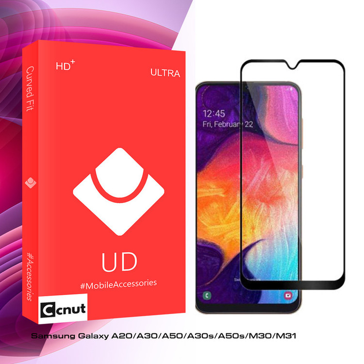 محافظ صفحه نمایش مات کوکونات مدل UD Glass مناسب برای گوشی موبایل سامسونگ Galaxy A20/A30/A50/A30s/A50s/M30/M31