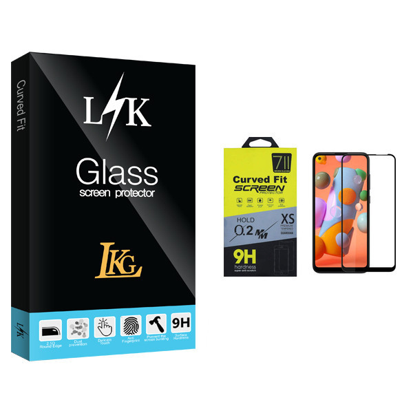 محافظ صفحه نمایش ال کا جی مدل LK Glass مناسب برای گوشی موبایل سامسونگ Galaxy A11