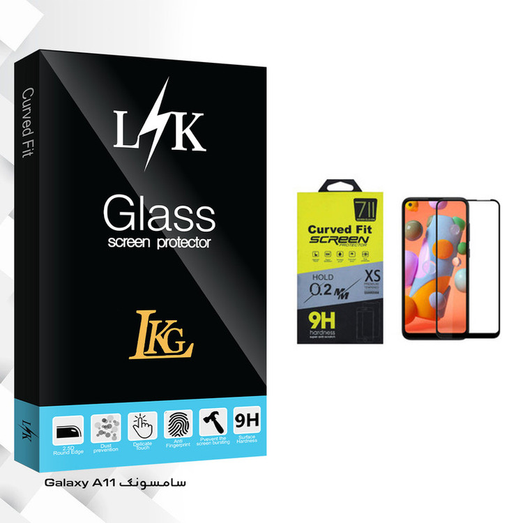 محافظ صفحه نمایش ال کا جی مدل LK Glass مناسب برای گوشی موبایل سامسونگ Galaxy A11