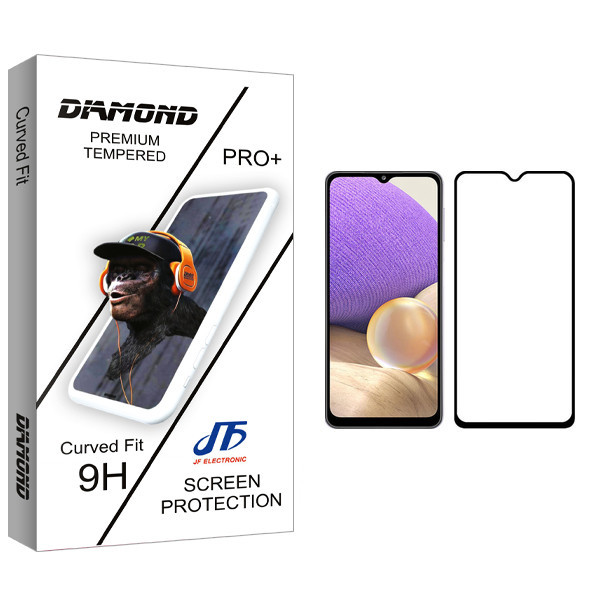 محافظ صفحه نمایش جی اف مدل Diamond glass مناسب برای گوشی موبایل سامسونگ Galaxy A32