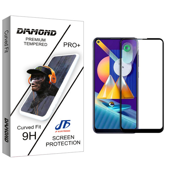 محافظ صفحه نمایش شیشه ای جی اف مدل Diamond Pro مناسب برای گوشی موبایل سامسونگ Galaxy M11