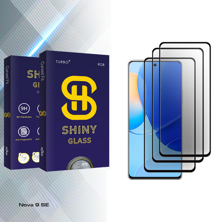 محافظ صفحه نمایش آتوچبو مدل Shiny Glass MIX2106 مناسب برای گوشی موبایل هوآوی Nova 9 SE بسته سه عددی