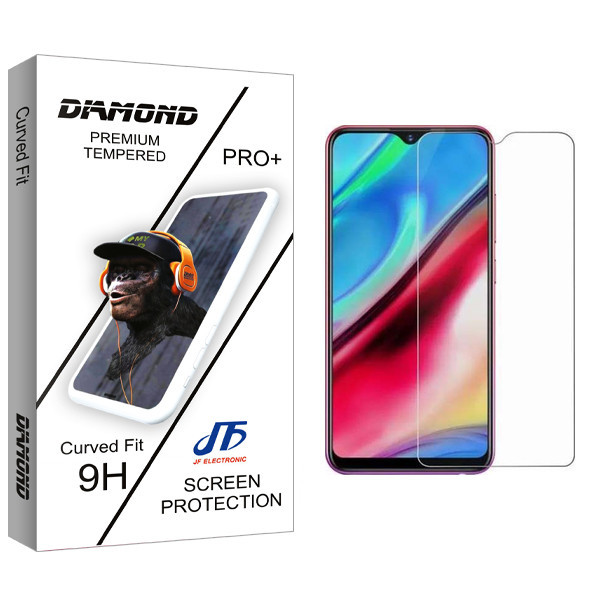 محافظ صفحه نمایش جی اف مدل Diamond glass مناسب برای گوشی موبایل سامسونگ Galaxy M10