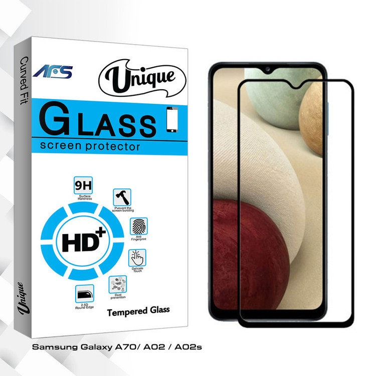 محافظ صفحه نمایش سرامیکی ای اف اس مدل Unique Glass مناسب برای گوشی موبایل سامسونگ Galaxy A70/ A02 / A02s