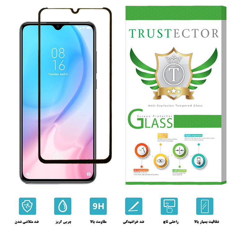 محافظ صفحه نمایش تراستکتور مدل FUL-T مناسب برای گوشی موبایل شیائومی Mi 9 Lite