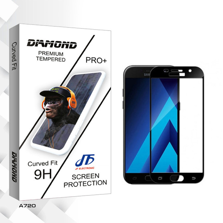 محافظ صفحه نمایش سرامیکی جی اف مدل Diamond glass مناسب برای گوشی موبایل سامسونگ Galaxy A720 / A7 2017