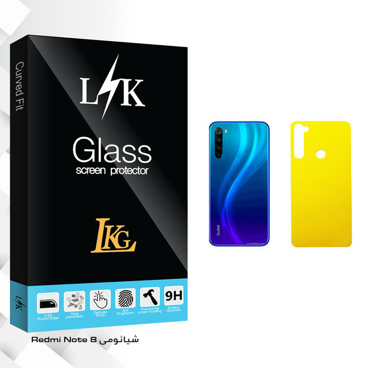 محافظ پشت گوشی ال کا جی مدل LK Glass مناسب برای گوشی موبایل شیائومی Redmi Note 8
