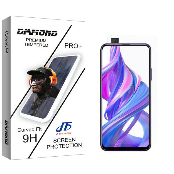 محافظ صفحه نمایش جی اف مدل Diamond مناسب برای گوشی موبایل هوآوی 9X Pro